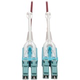 Tripp Lite 2M 10Gb Duplex Multimode Fiber Patch Cable 50/125 OM4 LC/LC LSZH