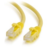 C2G 8ft Cat6a Snagless Unshielded (UTP) Network Patch Ethernet Cable-Yellow
