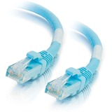 C2G 75ft Cat6a Snagless Unshielded (UTP) Network Patch Ethernet Cable-Aqua
