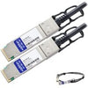 AddOn Dell 332-1662 Compatible TAA Compliant 40GBase-CU QSFP+ to QSFP+ Direct Attach Cable (Passive Twinax, 1m)
