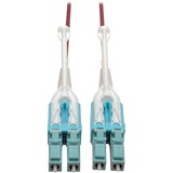 Tripp Lite 1M 10Gb Duplex Multimode Fiber Patch Cable 50/125 OM4 LC/LC LSZH