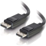 C2G 1ft 8K DisplayPort Cable - 4K to 8K DisplayPort Cable with Latches