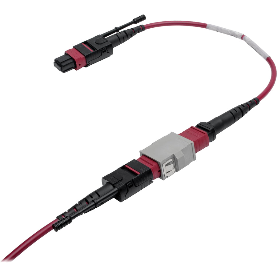 Tripp Lite MTP/MPO Parallel Optics Base-8 Fiber Adapter OM4 Polarity A to B