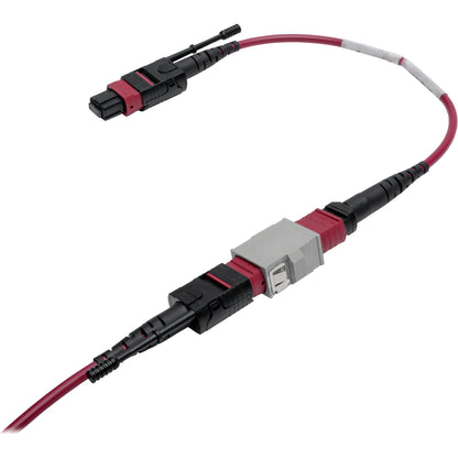 Tripp Lite MTP/MPO Parallel Optics Base-8 Fiber Adapter OM4 Polarity A to B
