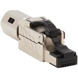 Tripp Lite Cat6a RJ45 Plug MPTL Shielded 100W PoE & PoE++ Zinc Die Cast TAA