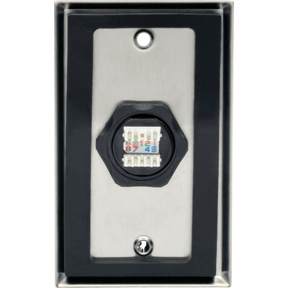 Tripp Lite Keystone Jack Cat6 Cat5e RJ45 110 Punch Down Shielded Industrial