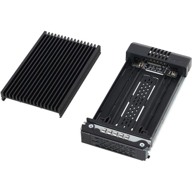 Icy Dock ToughArmor MB601M2K-1B Drive Bay Adapter for 3.5" M.2, SATA/600, PCI Express NVMe - U.2 (SFF-8639) Host Interface Internal - Black