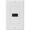 4XEM Single Outlet Female High Speed HDMI Wall Plate with 3D support
