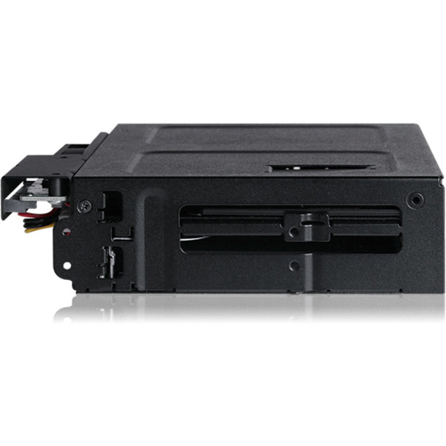 Icy Dock ToughArmor MB602SPO-B Drive Enclosure for 5.25" - Serial ATA/300 Host Interface Internal - Black