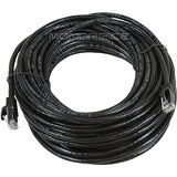 Monoprice FLEXboot Series Cat6 24AWG UTP Ethernet Network Patch Cable, 50ft Black