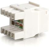 C2G Cat5E RJ45 UTP Keystone Jack - White