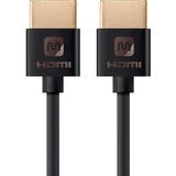 Monoprice Ultra Slim Series High Speed HDMI Cable, 3ft Black