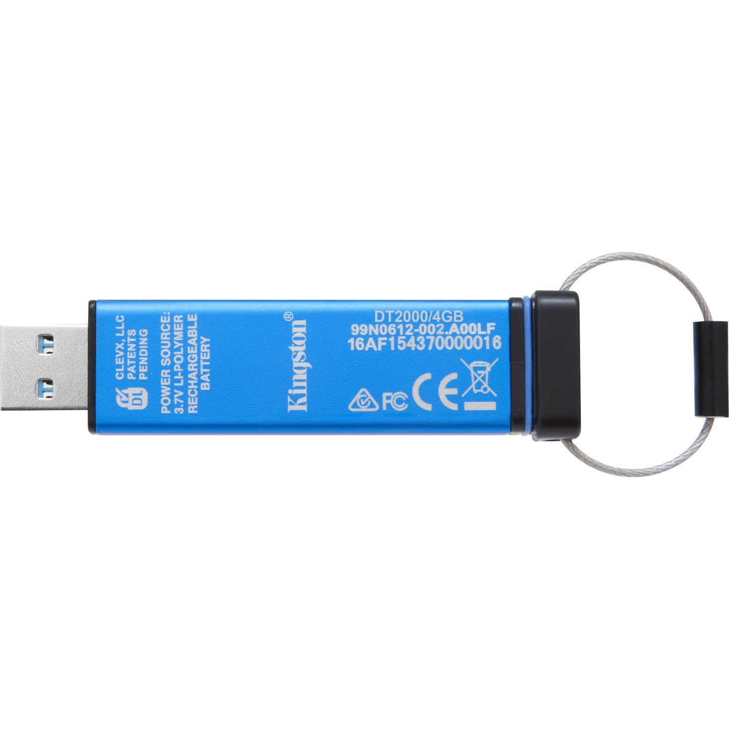 Kingston 4GB DataTraveler 2000 USB 3.1 Flash Drive