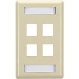 Black Box GigaStation2 4 Socket Network Faceplate