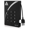 Apricorn Aegis Padlock 2 TB Portable Hard Drive - External