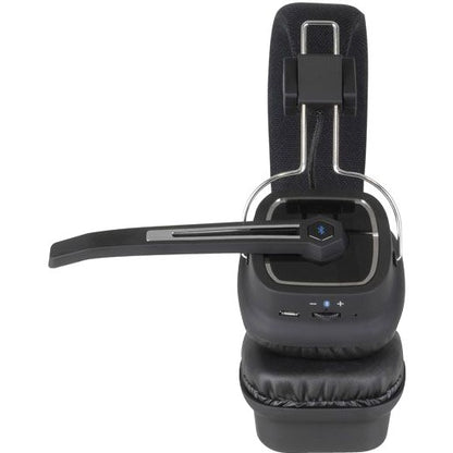 Aluratek Bluetooth Wireless Stereo Headset with Boom Microphone and Bluetooth Dongle