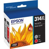 Epson Claria Photo HD T314XL Original Ink Cartridge - Multi-pack - Red, Gray