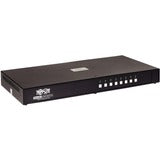 Tripp Lite Secure KVM Switch 8-Port Single-Monitor DisplayPort 4K NIAP CAC