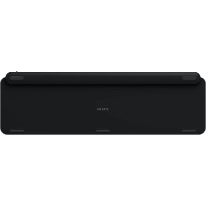 Logitech MX Keys Advanced Wireless Illuminated Keyboard for Mac, Tactile Responsive Typing, Backlighting, Bluetooth, USB-C, Apple macOS, Metal Build, Space Gray