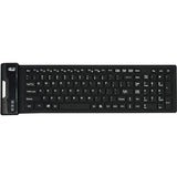 Adesso Antimicrobial Waterproof Flex Keyboard (Compact Size)