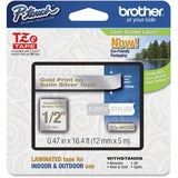 Brother PTouch 1/2" Laminated TZe Tape