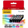 Canon PGI-280/CLI-281 Original Ink Cartridge - Value Pack - Pigment Black, Black, Cyan, Yellow, Magenta