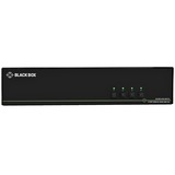 Black Box Secure KVM Switch, DisplayPort, 4-Port, CAC, NIAP 3.0 (Quad Head)