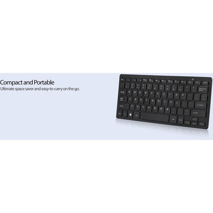 Adesso Bluetooth Wireless SlimTouch Mini Keyboard