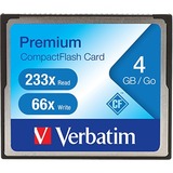 Verbatim 4GB 233X Premium CompactFlash Memory Card