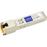 Brocade (Formerly) BRSFP-1GECOPR Compatible TAA Compliant 10/100/1000Base-TX SFP Transceiver (Copper, 100m, RJ-45)