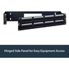 StarTech.com 2U 19in Hinged Wallmount Bracket for Patch Panels