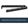 StarTech.com 1U 19in Hinged Wallmounting Bracket for Patch Panel