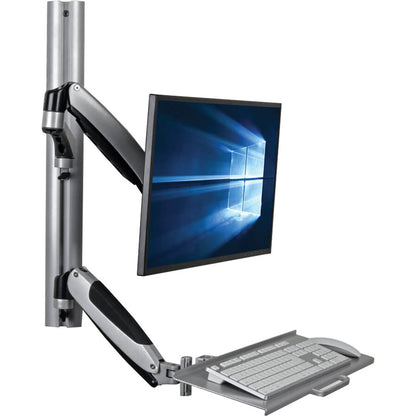 Tripp Lite Wall-Mount for Sit-Stand Desktop Workstation Standing Desk w/ Thin Client Mount