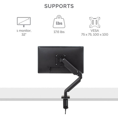 Fellowes Platinum Series Single Monitor Arm