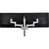 Atdec dual monitor desk mount - Flat and Curved up to 32in - VESA 75x75, 100x100