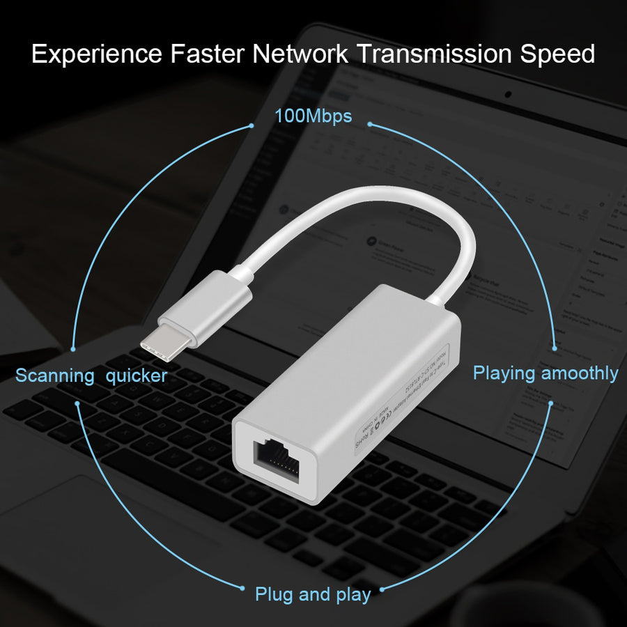 4XEM USB-C to Ethernet Adaptor