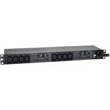 Tripp Lite PDU Basic 230V 32A 7.4kW C13 10 Outlet IEC309 Blue Horizontal 1URM