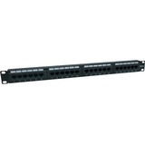 AddOn 19-inch Cat6 24-Port Straight Patch Panel with 110-Type 1U
