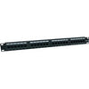 AddOn 19-inch Cat6 24-Port Straight Patch Panel with 110-Type 1U