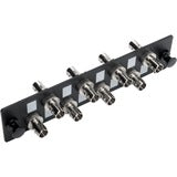 Tripp Lite Toolless Pass-Through Fiber Patch Panel MMF/SMF 8 ST Connectors