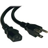Tripp Lite 12ft Computer Power Cord Cable 5-15P to C13 Heavy Duty 15A 14AWG 12'