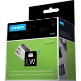 Dymo Direct Thermal Business Card - White