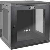 Tripp Lite 12U Wall Mount Rack Enclosure Server Cabinet Hinged Deep Acrylic Window