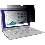 3M Privacy Filter Black - For 15.6" Widescreen LCD Notebook - 16:9 - Dust Resistant, Scratch Resistant - For 15.6" Widescreen LCD Notebook - 16:9 - Dust Resistant, Scratch Resistant