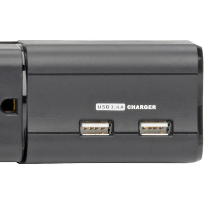 Tripp Lite Surge 6 Outlet 3.4A USB Charger Tablet Smartphone Ipad Iphone