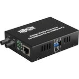 Tripp Lite Fiber Optic 10/100BaseT to 100BaseFX-ST Multimode Media Converter 2km 1310nm