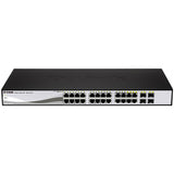 D-Link 28 Port PoE Gigabit Smart Switch Including 4 Combo SFP Ports