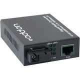 AddOn 10/100/1000Base-TX(RJ-45) to 1000Base-BXU(SC) BiDi SMF 1310nmTX/1550nmRX 20km Media Converter