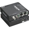Black Box Fast Ethernet (100-Mbps) Hardened Temperature Switch - (2) 10/100-Mbps Copper RJ45, (1) 100-Mbps Multimode Fiber, 1300nm, 2km, SC