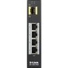D-Link Industrial Gigabit Unmanaged PoE Switch with SFP Slot